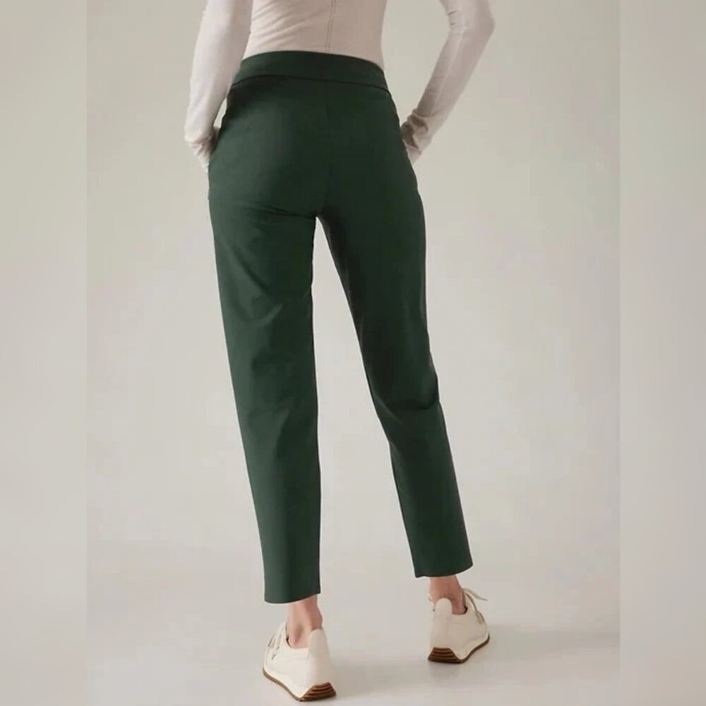 Athleta Green Stellar Trouser (Seaweed Snack) - Picture 3 of 9